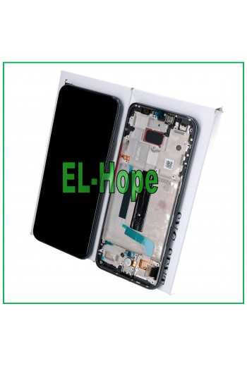 DISPLAY LCD + TOUCH SCREEN ORIGINALE XIAOMI MI 10 LITE 5G M2002J9S FRAME NERO