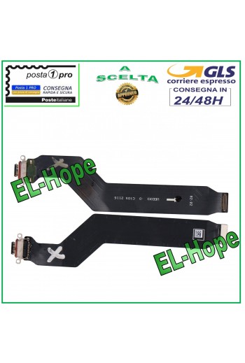 FLAT FLEX CONNETTORE RICARICA ONEPLUS 9R LE2101 DOCK DI CARICA USB TYPE C