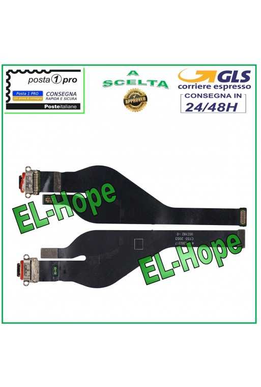 FLAT CONNETTORE RICARICA PER OPPO REALME X2 PRO RMX1931 FLEX DI CARICA TYPE C FLAT CONNETTORE RICARICA PER OPPO REALME X2 PRO RMX1931 FLEX DI CARICA TYPE C