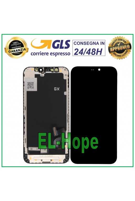 DISPLAY LCD OLED GX ORIGINALE PER APPLE IPHONE 12 MINI TOUCH SCREEN VETRO NERO DISPLAY LCD OLED GX ORIGINALE PER APPLE IPHONE 12 MINI TOUCH SCREEN VETRO NERO