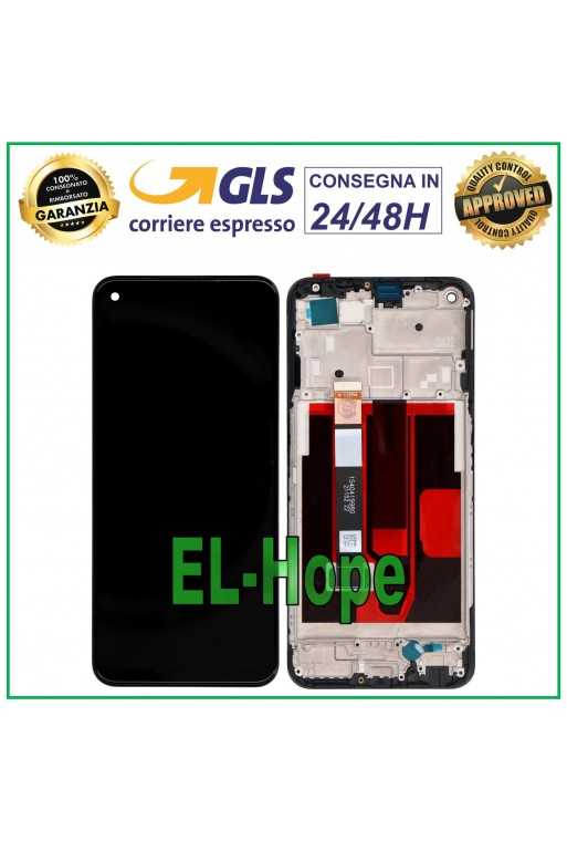DISPLAY LCD + FRAME PER OPPO REALME NARZO 30 5G RMX3242 TOUCH SCREEN VETRO NERO DISPLAY LCD + FRAME PER OPPO REALME NARZO 30 5G RMX3242 TOUCH SCREEN VETRO NERO