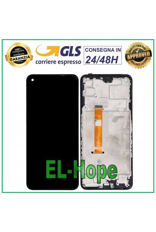 DISPLAY LCD + FRAME PER OPPO REALME 7 5G RMX2111 TOUCH SCREEN VETRO ASSEMBLATO DISPLAY LCD + FRAME PER OPPO REALME 7 5G RMX2111 TOUCH SCREEN VETRO ASSEMBLATO
