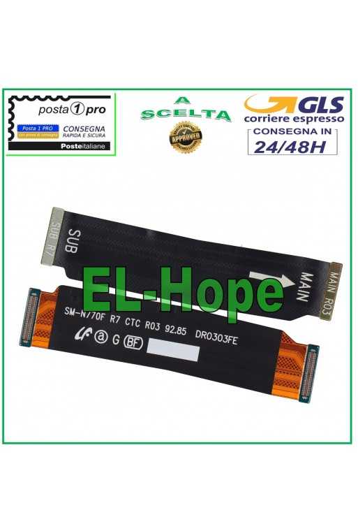 FLAT CONNESSIONE SCHEDA MADRE DOCK DI CARICA SAMSUNG GALAXY NOTE 10 LITE SM-N770 FLAT CONNESSIONE SCHEDA MADRE DOCK DI CARICA SAMSUNG GALAXY NOTE 10 LITE SM-N770