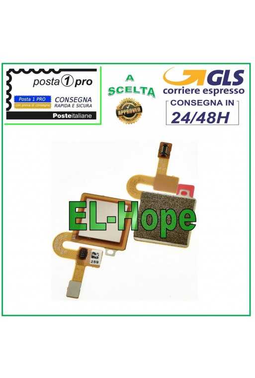 FLAT FLEX TASTO HOME SENSORE IMPRONTA FINGERPRINT XIAOMI REDMI 5 PLUS ORO GOLD FLAT FLEX TASTO HOME SENSORE IMPRONTA FINGERPRINT XIAOMI REDMI 5 PLUS ORO GOLD