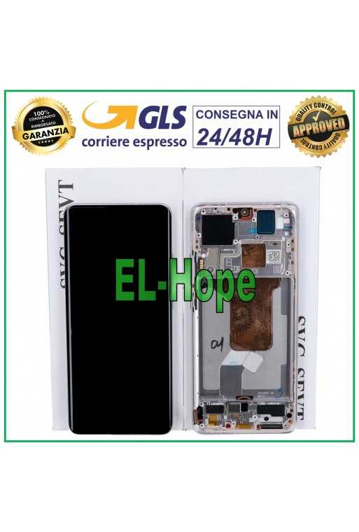 DISPLAY LCD TOUCH ORIGINALE XIAOMI 12 2022 / 12X 5G 2022/ 12S FRAME PURPLE VIOLA