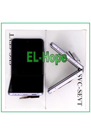 DISPLAY LCD ORIGINALE FRAME SAMSUNG GALAXY Z FLIP 3 5G SM-F711B TOUCH LAVENDER