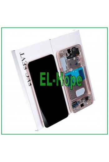 DISPLAY LCD ORIGINALE SAMSUNG GALAXY S22 2022 SM-S901 TOUCH ROSA ORO / PINK GOLD