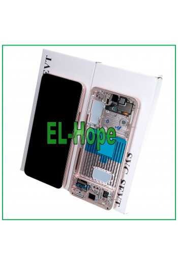 DISPLAY LCD ORIGINALE SAMSUNG GALAXY S22 2022 SM-S901 TOUCH ROSA ORO / PINK GOLD