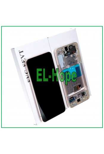 DISPLAY LCD + FRAME ORIGINALE SAMSUNG GALAXY S22 2022 SM-S901 TOUCH VIOLET VIOLA