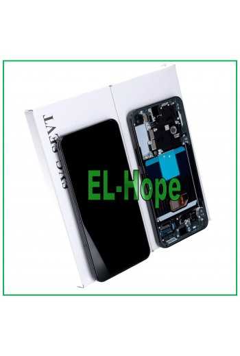 DISPLAY LCD + FRAME ORIGINALE SAMSUNG GALAXY S22 2022 SM-S901 TOUCH SCREEN NERO