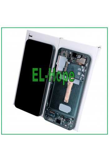 DISPLAY LCD ORIGINALE SAMSUNG GALAXY S22+ PLUS 2022 SM-S906 TOUCH GREEN VERDE