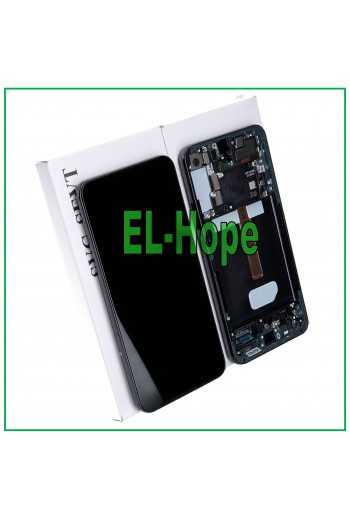 DISPLAY LCD + FRAME ORIGINALE SAMSUNG GALAXY S22+ PLUS 2022 SM-S906 TOUCH NERO