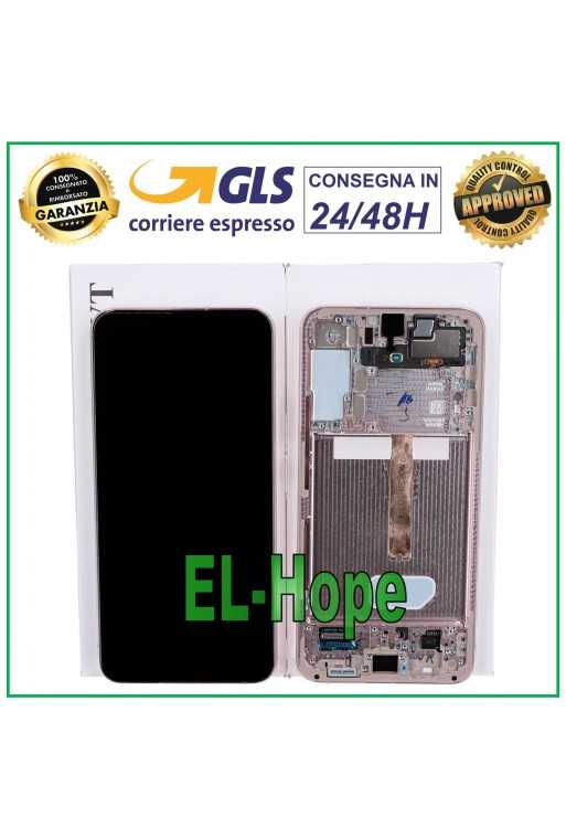 DISPLAY LCD ORIGINALE SAMSUNG GALAXY S22+ PLUS 2022 SM-S906 TOUCH PINK ROSA GOLD DISPLAY LCD ORIGINALE SAMSUNG GALAXY S22+ PLUS 2022 SM-S906 TOUCH PINK ROSA GOLD