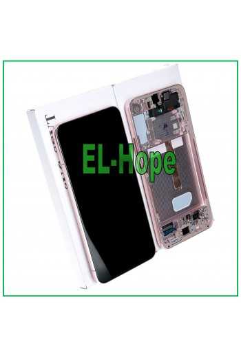 DISPLAY LCD ORIGINALE SAMSUNG GALAXY S22+ PLUS 2022 SM-S906 TOUCH PINK ROSA GOLD