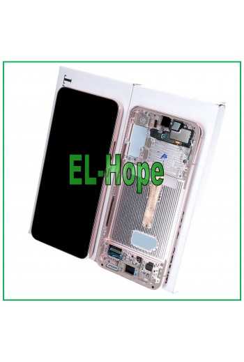 DISPLAY LCD ORIGINALE SAMSUNG GALAXY S22+ PLUS 2022 SM-S906 TOUCH PINK ROSA GOLD
