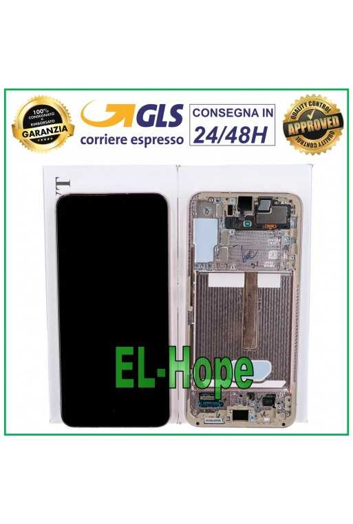 DISPLAY LCD + FRAME ORIGINALE SAMSUNG GALAXY S22+ PLUS 2022 SM-S906 TOUCH VIOLA DISPLAY LCD + FRAME ORIGINALE SAMSUNG GALAXY S22+ PLUS 2022 SM-S906 TOUCH VIOLA