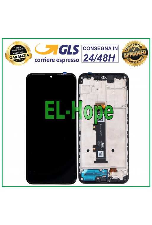 DISPLAY LCD FRAME PER MOTOROLA MOTO G20 XT2128 XT-2128 TOUCH SCREEN VETRO NERO DISPLAY LCD FRAME PER MOTOROLA MOTO G20 XT2128 XT-2128 TOUCH SCREEN VETRO NERO