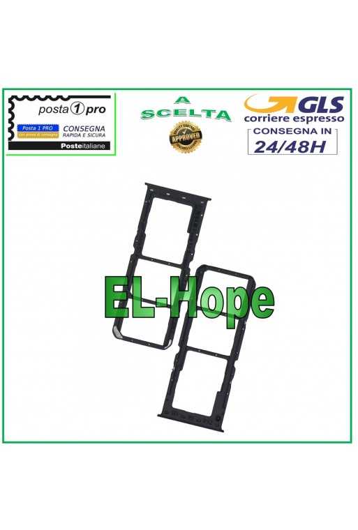 SLOT CARRELLO VANO SIM SCHEDA MICRO SD PER OPPO A91 CPH2021 PCPM00 PCPT00 NERO SLOT CARRELLO VANO SIM SCHEDA MICRO SD PER OPPO A91 CPH2021 PCPM00 PCPT00 NERO