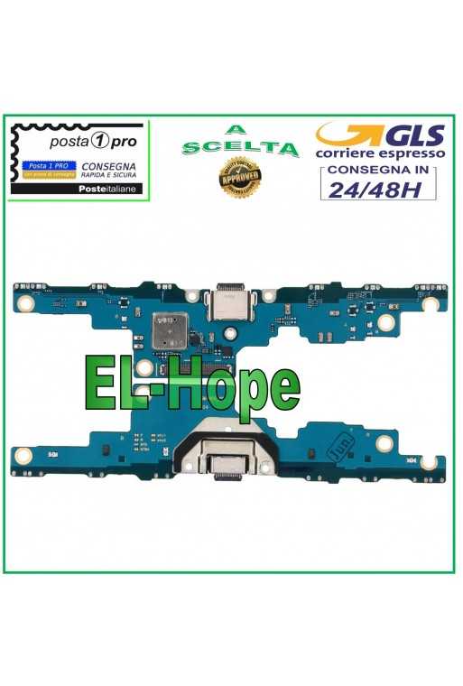 CONNETTORE RICARICA SAMSUNG GALAXY TAB S7 WIFI SM-T870 PCB TYPE C DOCK DI CARICA CONNETTORE RICARICA SAMSUNG GALAXY TAB S7 WIFI SM-T870 PCB TYPE C DOCK DI CARICA