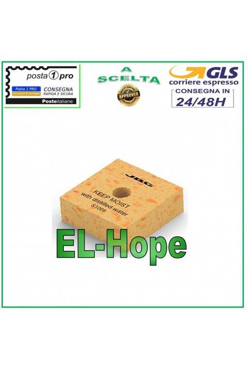 SPUGNA SPUGNETTA JBC S1069 46 X 46 PER PULIZIA STILO PUNTA SALDATORE SALDANTE SPUGNA SPUGNETTA JBC S1069 46 X 46 PER PULIZIA STILO PUNTA SALDATORE SALDANTE