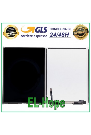 DISPLAY LCD APPLE IPAD 9 9a 10.2" A2602 A2603 A2604 A2605 SCHERMO MONITOR