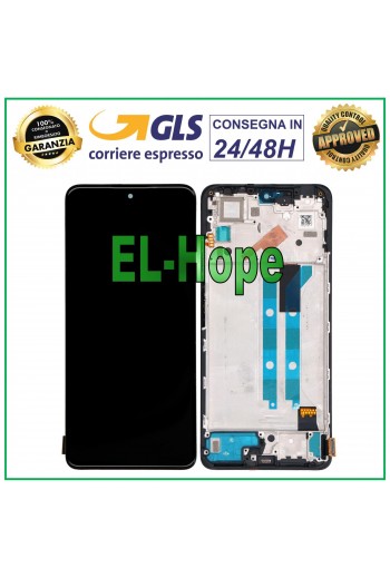 DISPLAY LCD TFT + FRAME XIAOMI REDMI NOTE 11 PRO 2201116TG TOUCH SCREEN VETRO