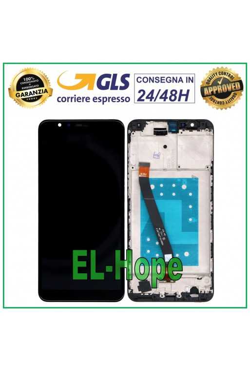 DISPLAY LCD + FRAME PER HUAWEI HONOR 7X BND-L21 BND-TL10 AL10 TOUCH SCREEN NERO DISPLAY LCD + FRAME PER HUAWEI HONOR 7X BND-L21 BND-TL10 AL10 TOUCH SCREEN NERO