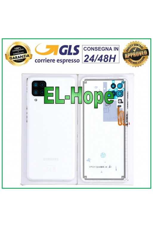 COPRI BATTERIA ORIGINALE SAMSUNG GALAXY A12 SM-A125 SCOCCA POSTERIORE BIANCO COPRI BATTERIA ORIGINALE SAMSUNG GALAXY A12 SM-A125 SCOCCA POSTERIORE BIANCO