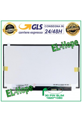 DISPLAY HB156FH1-301 LCD NOTEBOOK 15.6" 30 PIN SLIM 1920*1080 SCHERMO FHD LED