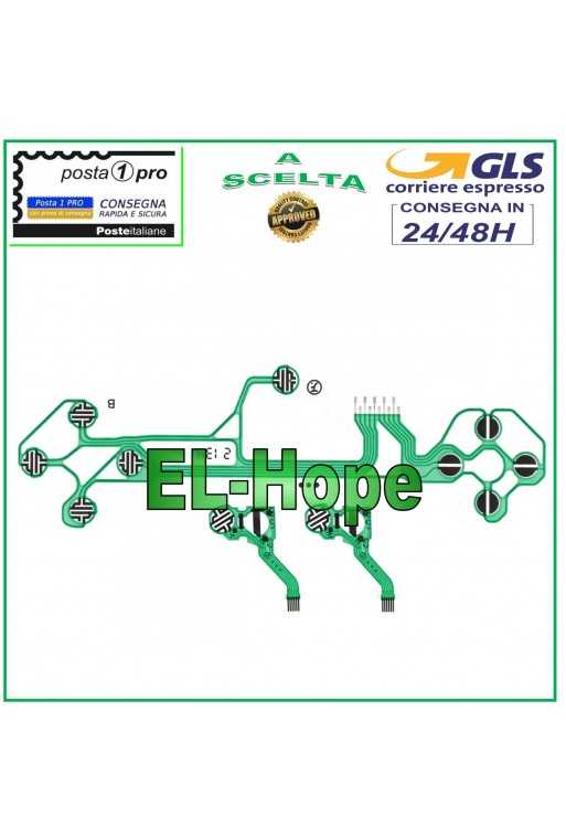 FLAT FLEX CIRCUITO TASTIERA INTERNA BDM-020 CONTROLLER JOYSTICK PLAYSTATION PS5 FLAT FLEX CIRCUITO TASTIERA INTERNA BDM-020 CONTROLLER JOYSTICK PLAYSTATION PS5