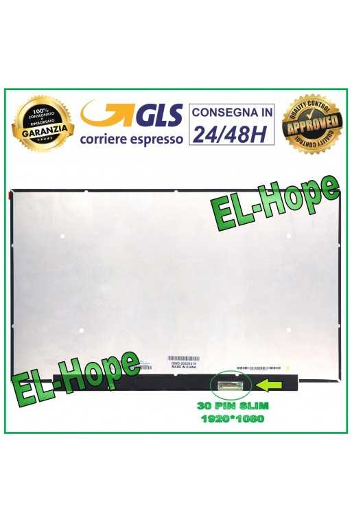 DISPLAY NT156FHM-N43 LCD NOTEBOOK 15.6" 30 PIN SLIM 1920*1080 SCHERMO FHD LED