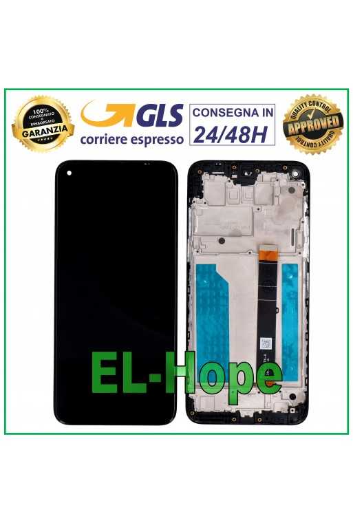 DISPLAY LCD + FRAME PER LG K61 LMQ630EAW LMQ630EMW TOUCH SCREEN VETRO SCHERMO DISPLAY LCD + FRAME PER LG K61 LMQ630EAW LMQ630EMW TOUCH SCREEN VETRO SCHERMO