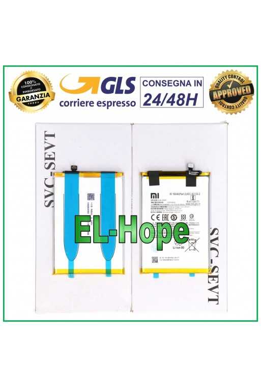 BATTERIA ORIGINALE SERVICE BN56 1/CP5/65/94 XIAOMI REDMI 9A M2006C3LG M2006C3LC BATTERIA ORIGINALE SERVICE BN56 1/CP5/65/94 XIAOMI REDMI 9A M2006C3LG M2006C3LC
