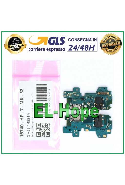 CONNETTORE RICARICA DOCK ORIGINALE SERVICE 100% SAMSUNG GALAXY M22 SM M225 M225F