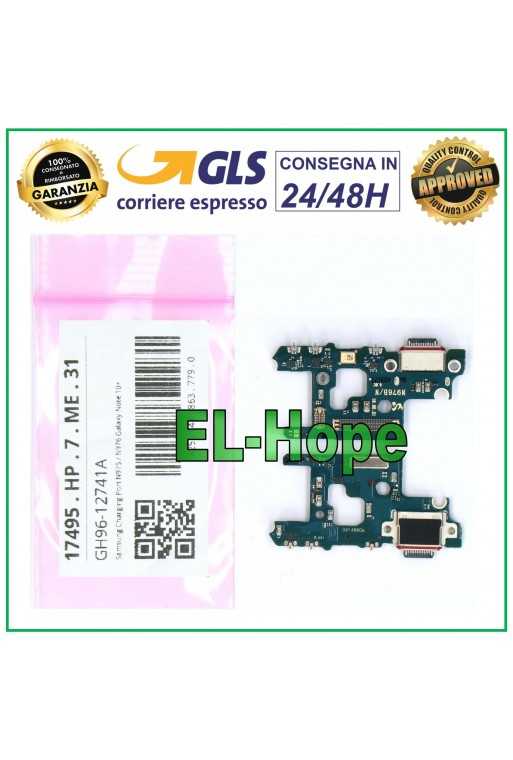CONNETTORE RICARICA DOCK ORIGINALE SERVICE SAMSUNG GALAXY NOTE 10 PLUS SM N975 CONNETTORE RICARICA DOCK ORIGINALE SERVICE SAMSUNG GALAXY NOTE 10 PLUS SM N975