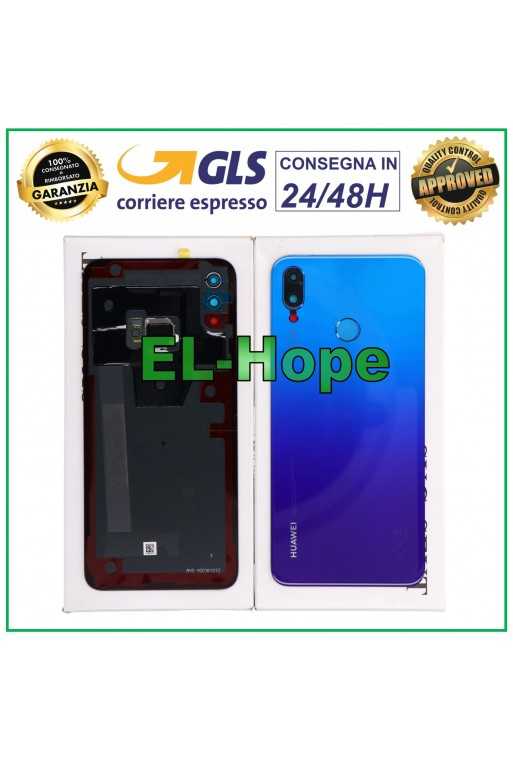 COVER POSTERIORE ORIGINALE HUAWEI P SMART PLUS INE-LX1 COPRI BATTERIA BLU PURPLE COVER POSTERIORE ORIGINALE HUAWEI P SMART PLUS INE-LX1 COPRI BATTERIA BLU PURPLE