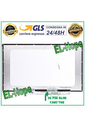 DISPLAY N140BGA-EA4 LCD NOTEBOOK 14" 30 PIN SLIM 1366*768 SCHERMO HD LED