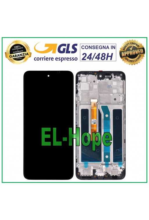 DISPLAY LCD + FRAME PER LG K52 LMK520EMW LM-K520 LMW TOUCH SCREEN VETRO NERO DISPLAY LCD + FRAME PER LG K52 LMK520EMW LM-K520 LMW TOUCH SCREEN VETRO NERO