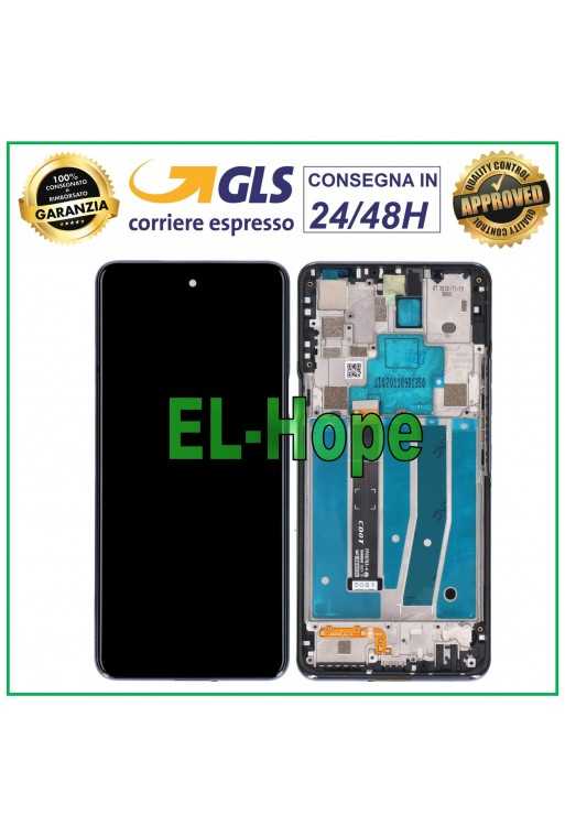 DISPLAY LCD FRAME PER LG K92 5G LM-K920 LMK920N TOUCH SCREEN VETRO SCHERMO NERO DISPLAY LCD FRAME PER LG K92 5G LM-K920 LMK920N TOUCH SCREEN VETRO SCHERMO NERO