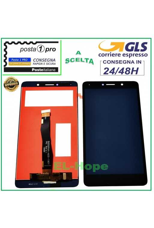 DISPLAY LCD PER HUAWEI HONOR 6X BLN-L21 BLN-N22 TOUCH SCREEN VETRO NERO DISPLAY LCD PER HUAWEI HONOR 6X BLN-L21 BLN-N22 TOUCH SCREEN VETRO NERO