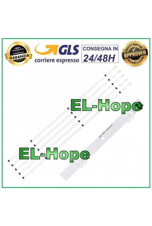 KIT 5 BARRE STRIP LED TV SAMSUNG D2GE-320SC1-R0 UE32F5300A UE32F5500A UE32F5570
