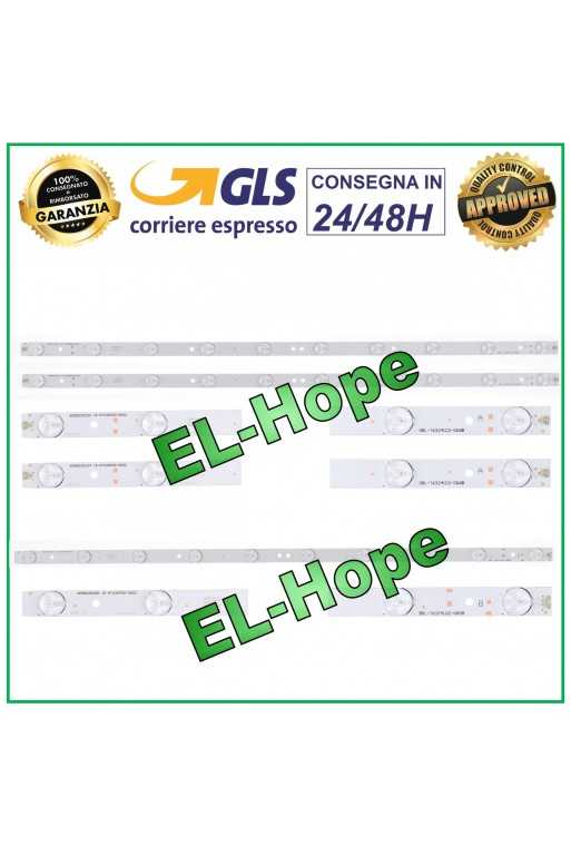 KIT 3 BARRE STRIP 10 LED TV HAIER 3BL-T6324102-001B 303HK315033 LE32B7000C