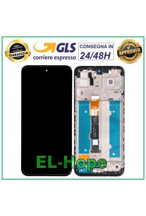 DISPLAY LCD TFT + FRAME PER MOTOROLA MOTO G31 XT2173 TOUCH SCREEN VETRO NERO DISPLAY LCD TFT + FRAME PER MOTOROLA MOTO G31 XT2173 TOUCH SCREEN VETRO NERO