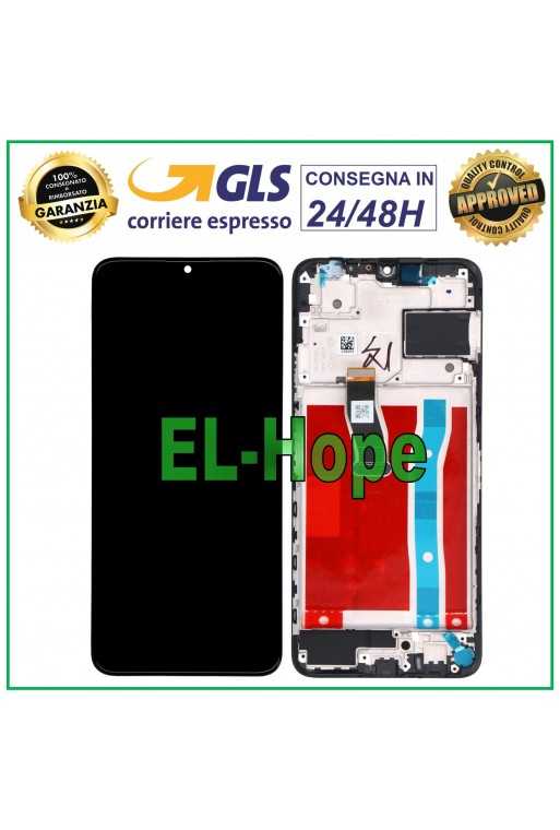 DISPLAY LCD + FRAME PER HUAWEI NOVA Y70 MGA-LX3 TOUCH SCREEN VETRO SCHERMO NERO DISPLAY LCD + FRAME PER HUAWEI NOVA Y70 MGA-LX3 TOUCH SCREEN VETRO SCHERMO NERO