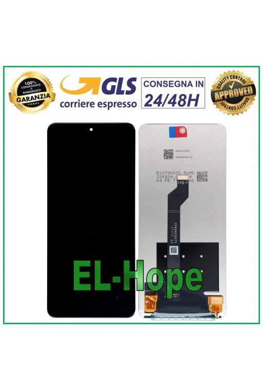 DISPLAY LCD PER HUAWEI NOVA 9 SE 5G JLN-LX1 LX3 AN00 TOUCH SCREEN VETRO NERO DISPLAY LCD PER HUAWEI NOVA 9 SE 5G JLN-LX1 LX3 AN00 TOUCH SCREEN VETRO NERO