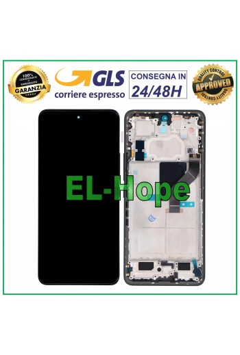 DISPLAY LCD OLED + FRAME PER XIAOMI 12 Lite 5G 2203129G TOUCH SCREEN VETRO