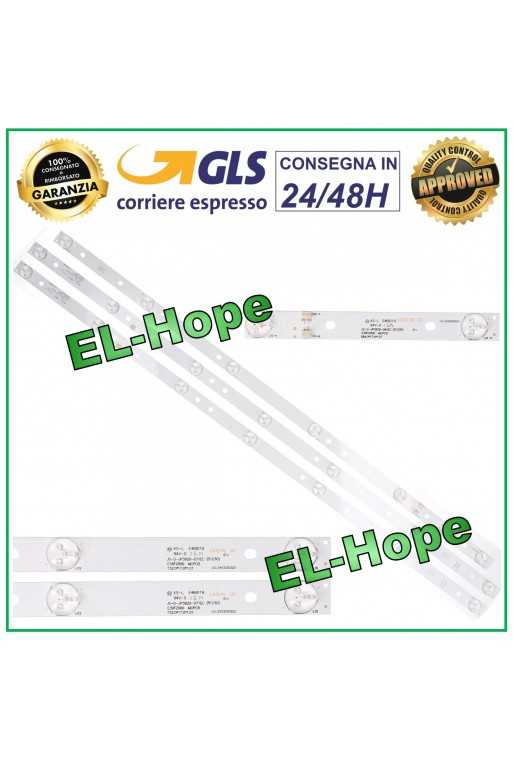 KIT 3 BARRE STRIP LED PER TV 39" AKAI JS-D-JP3920-061EC JS-D-JP3920-071EC KIT 3 BARRE STRIP LED PER TV 39" AKAI JS-D-JP3920-061EC JS-D-JP3920-071EC
