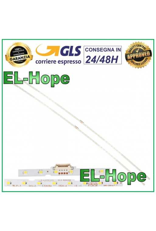 KIT 2 BARRE 54 LED PER TV 65" SAMSUNG E-LED1110 LM41-00614A F5 CDM S27(2)R1.3 KIT 2 BARRE 54 LED PER TV 65" SAMSUNG E-LED1110 LM41-00614A F5 CDM S27(2)R1.3