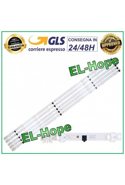 KIT 5 BARRE STRIP 9 LED PER TV 32" SAMSUNG LB25 2013XSS32H 9 REV1.8 130103 650mm KIT 5 BARRE STRIP 9 LED PER TV 32" SAMSUNG LB25 2013XSS32H 9 REV1.8 130103 650mm