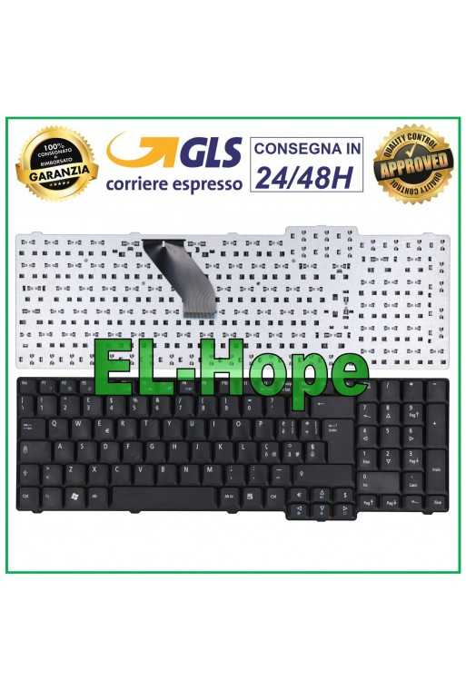 TASTIERA ITALIANA PER NOTEBOOK ACER EXTENSA 5635Z 5635 7620 5235 7220 NERA OPACA TASTIERA ITALIANA PER NOTEBOOK ACER EXTENSA 5635Z 5635 7620 5235 7220 NERA OPACA